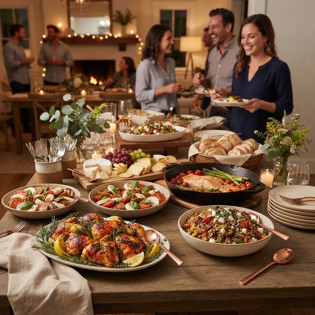 The Art of the "Help-Yourself" Buffet: Designing Self-Service Stations That Keep Guests Mingling and Your Kitchen Stress-Free