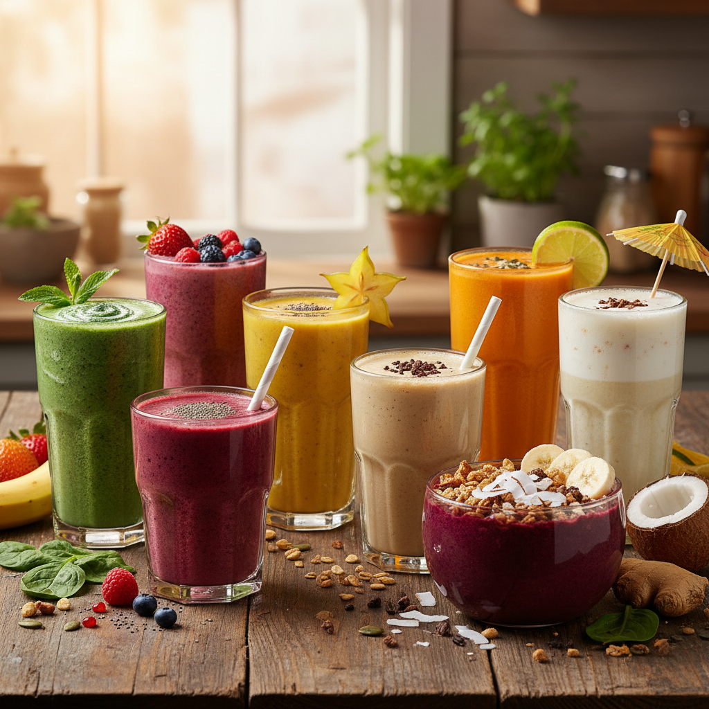 7 Nutritious Smoothies to Fuel Your Day and Delight Your Taste Buds