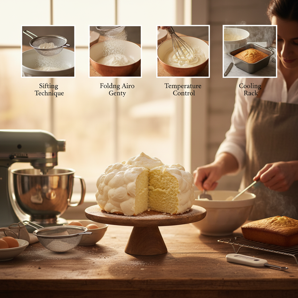 Flour Power: 5 Essential Techniques for Baking Perfectly Light and Fluffy Cakes at Home
