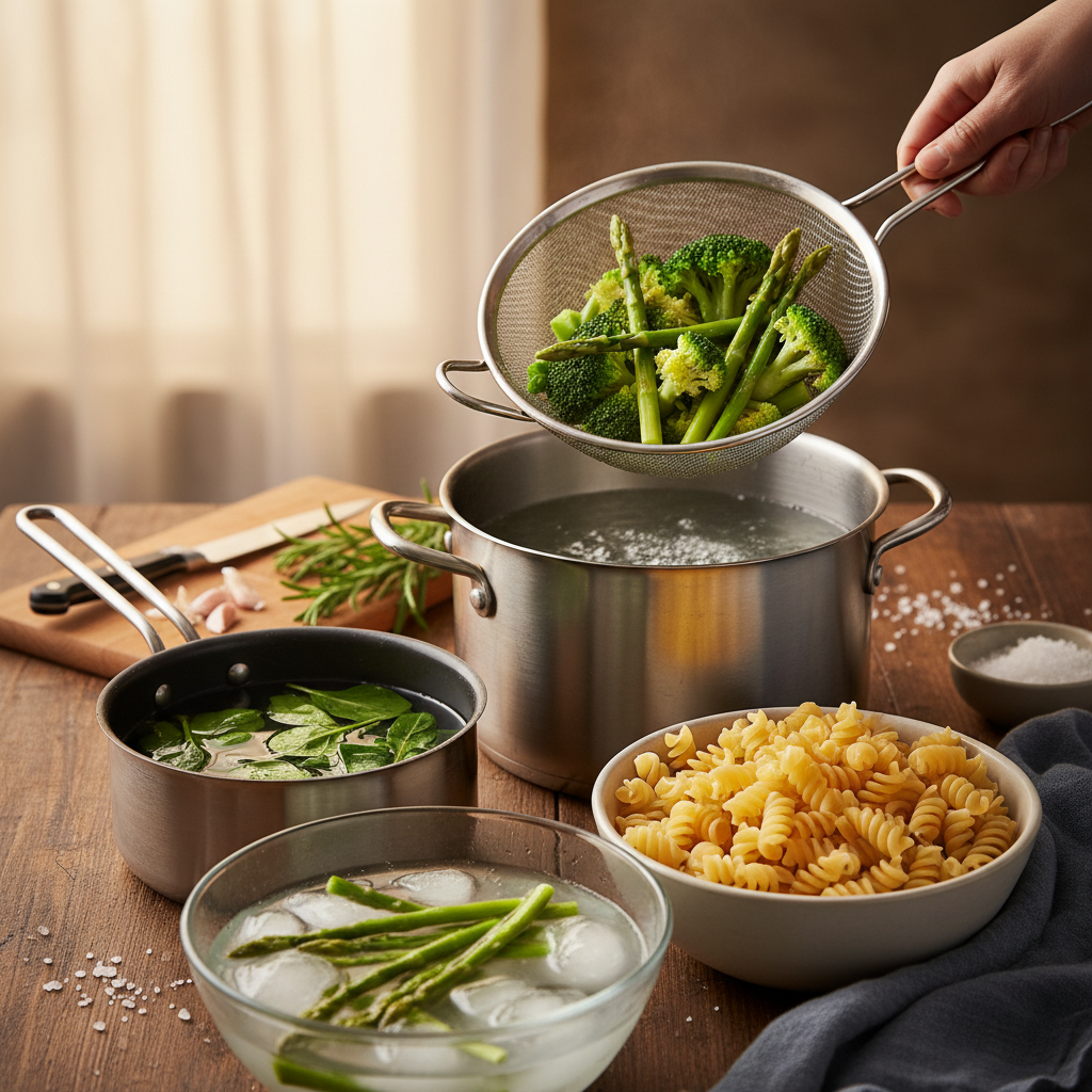 Mastering the Art of Blanching: Techniques for Vibrant Vegetables and Perfect Pasta