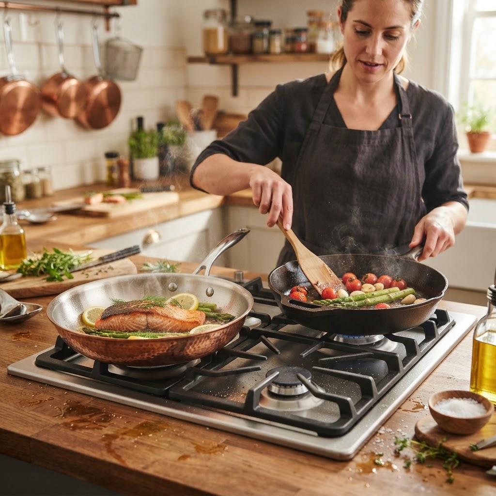 The Home Cook’s Guide to Thermal Conductivity: Choosing the Right Cookware Materials for Every Cooking Method