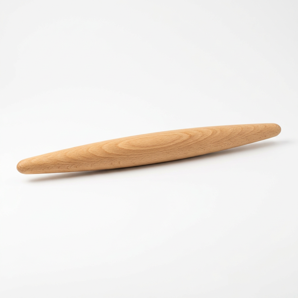 French Tapered Rolling Pin Beechwood