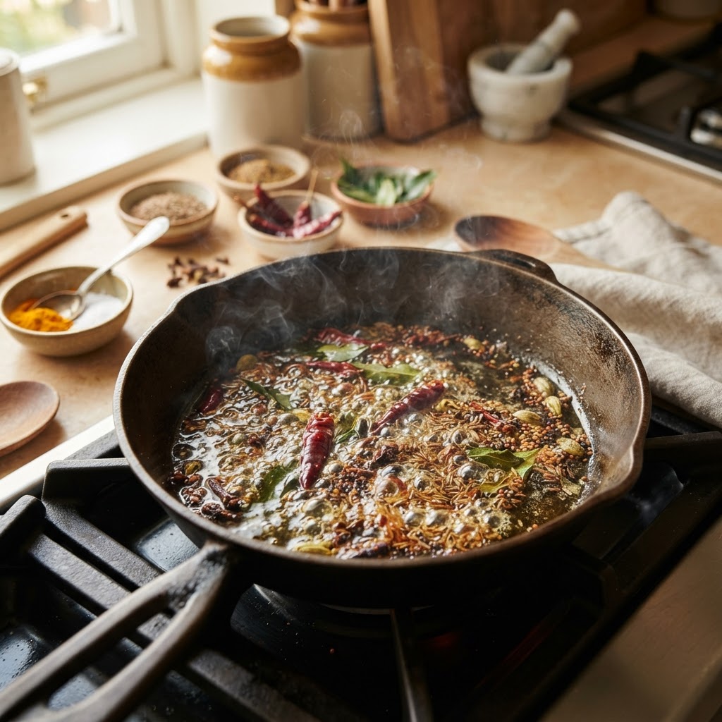 The Home Cook’s Guide to Tempering Spices: Mastering Bloom Times and Oil Temperatures for Maximum Aromatic Potency