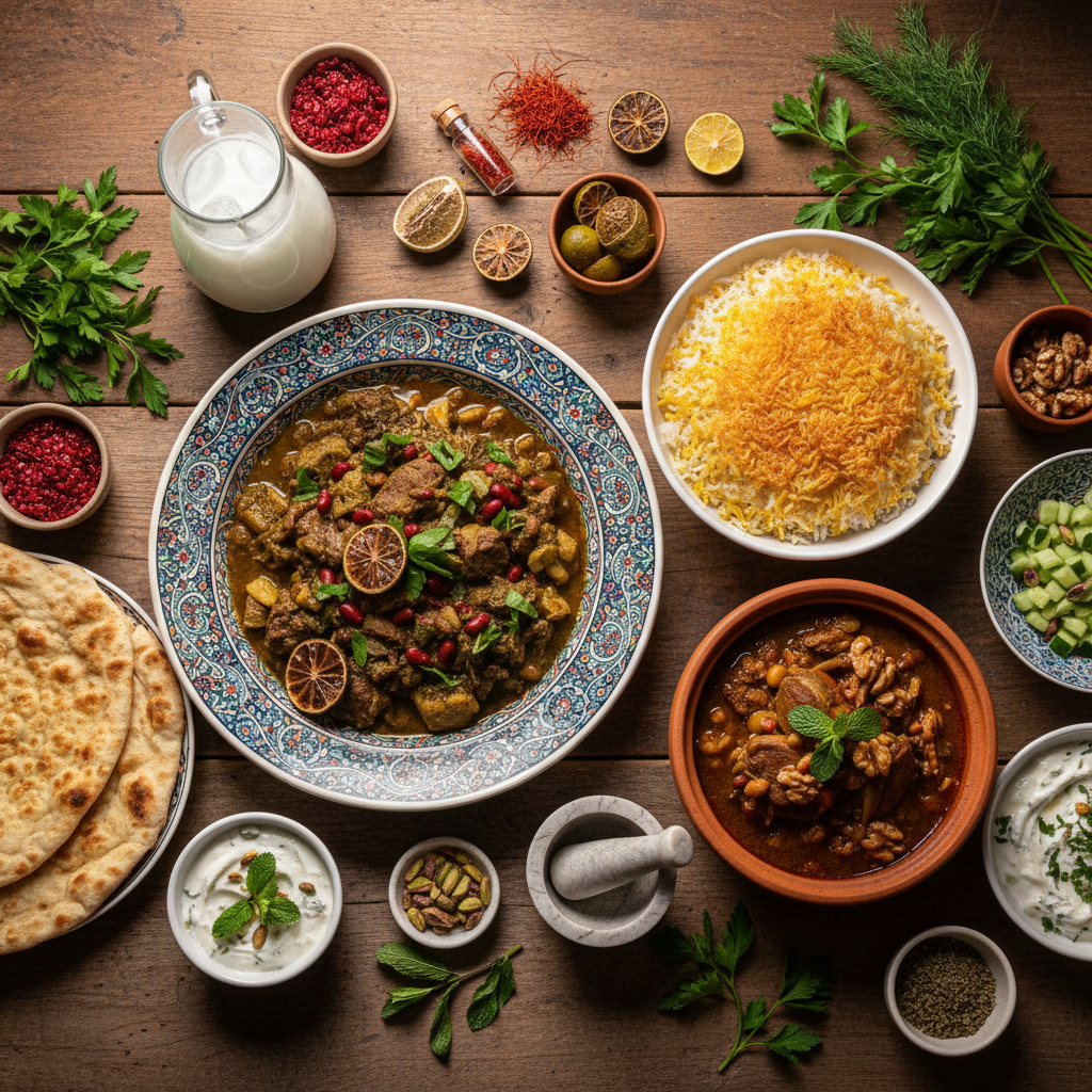 Exploring the Rich Flavors of Persian Cuisine: Essential Ingredients and Signature Dishes