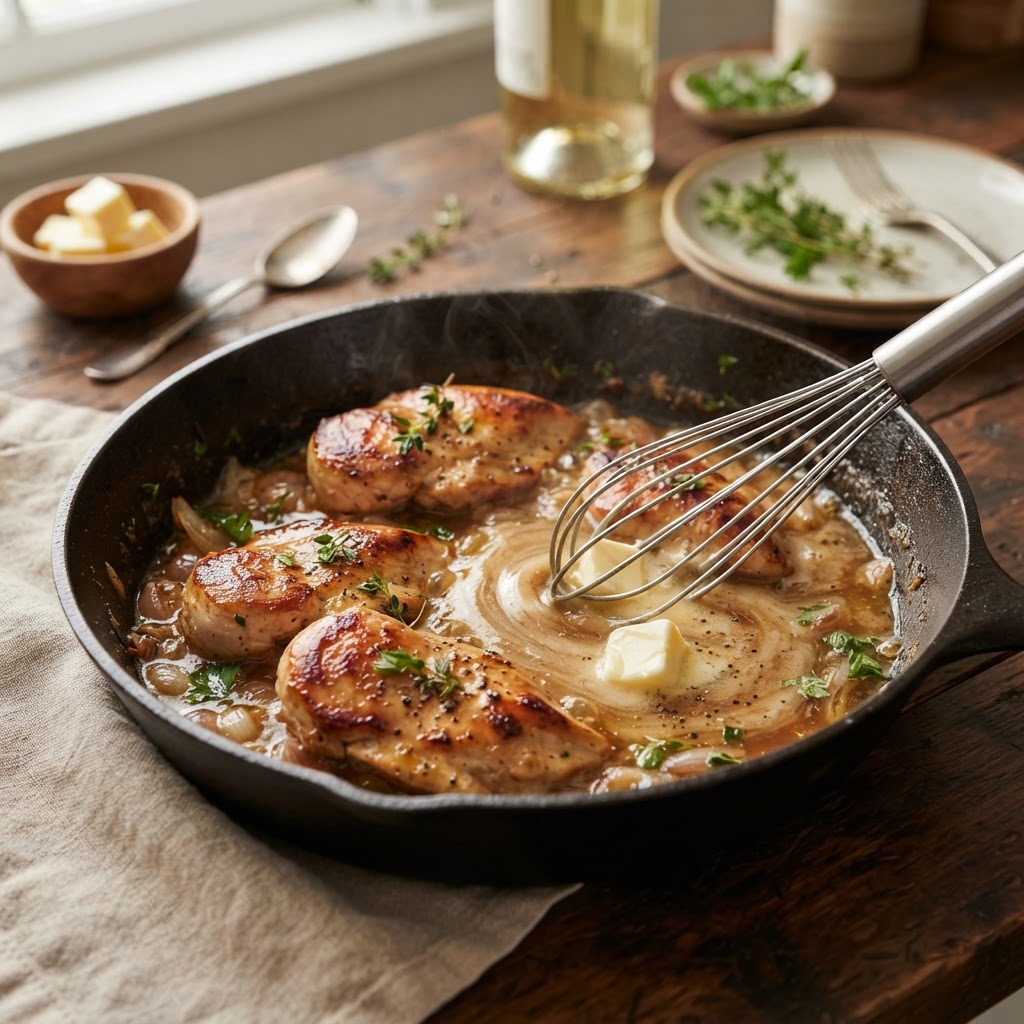 The Anatomy of a Perfect Pan Sauce: How to Master the Emulsion Method for Restaurant-Quality Results