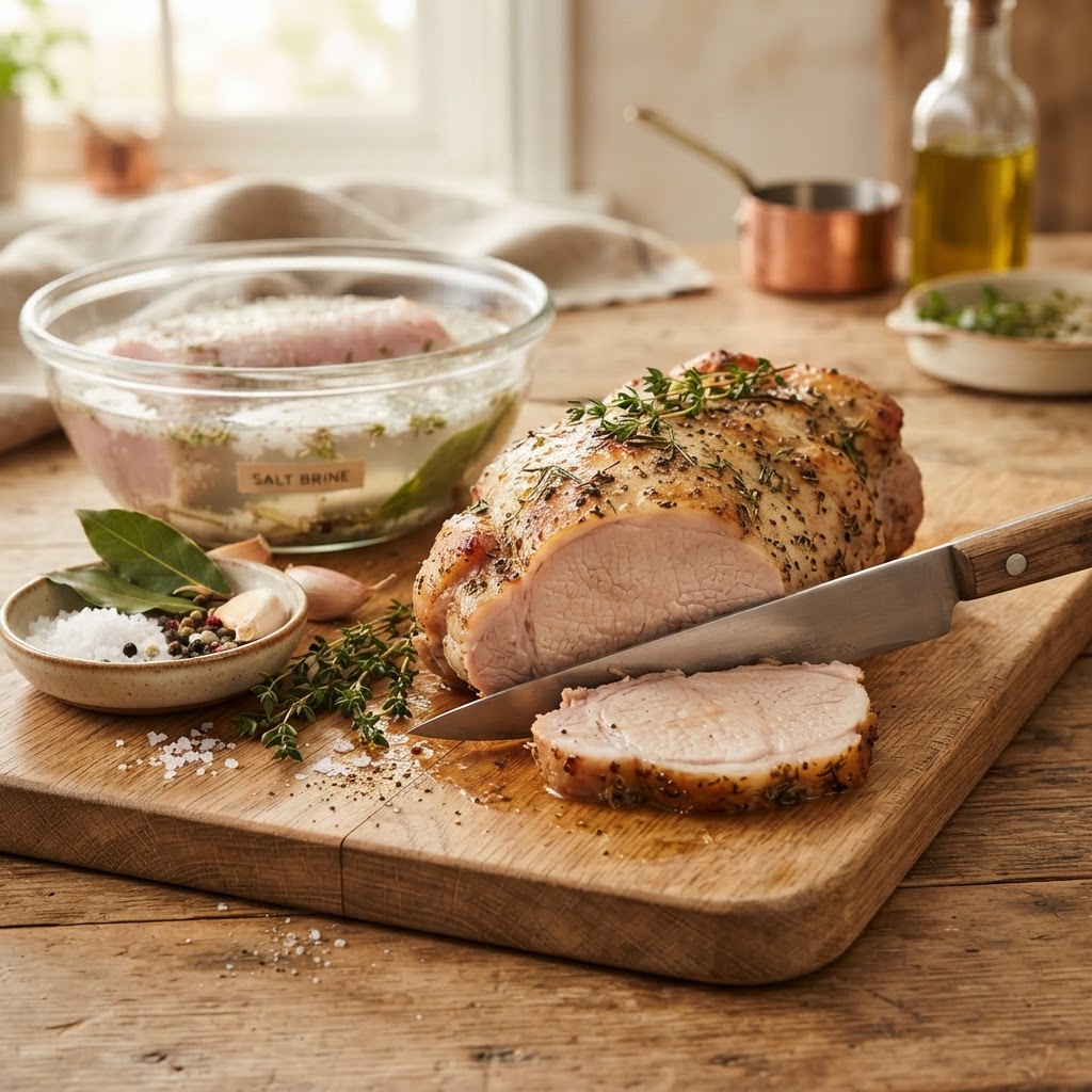 The Home Cook’s Guide to Brining: Mastering Osmosis for Moisture, Flavor, and Texture in Lean Proteins