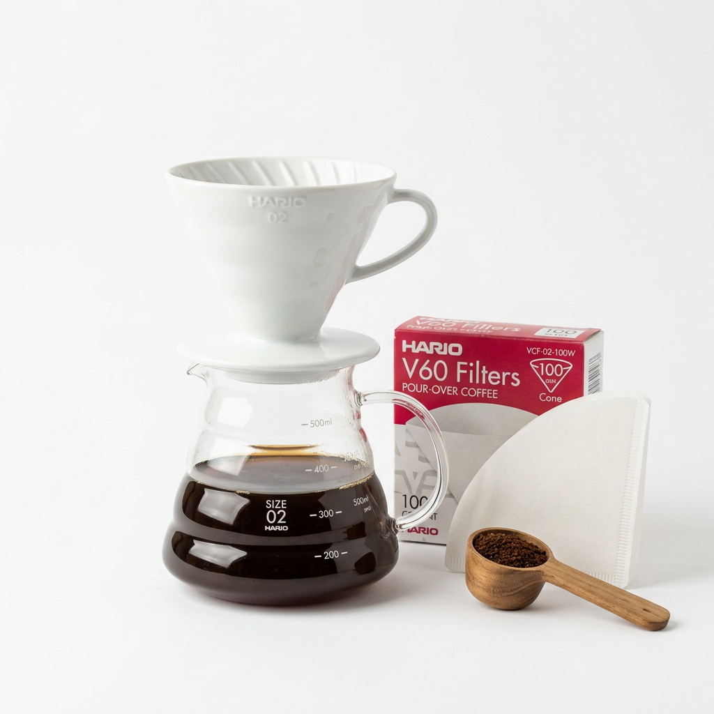 Hario V60 Pour-Over Coffee Set