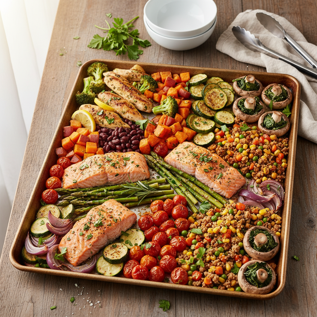 7 Wholesome Sheet Pan Meals Under 30 Minutes for Busy Weeknight Dinners