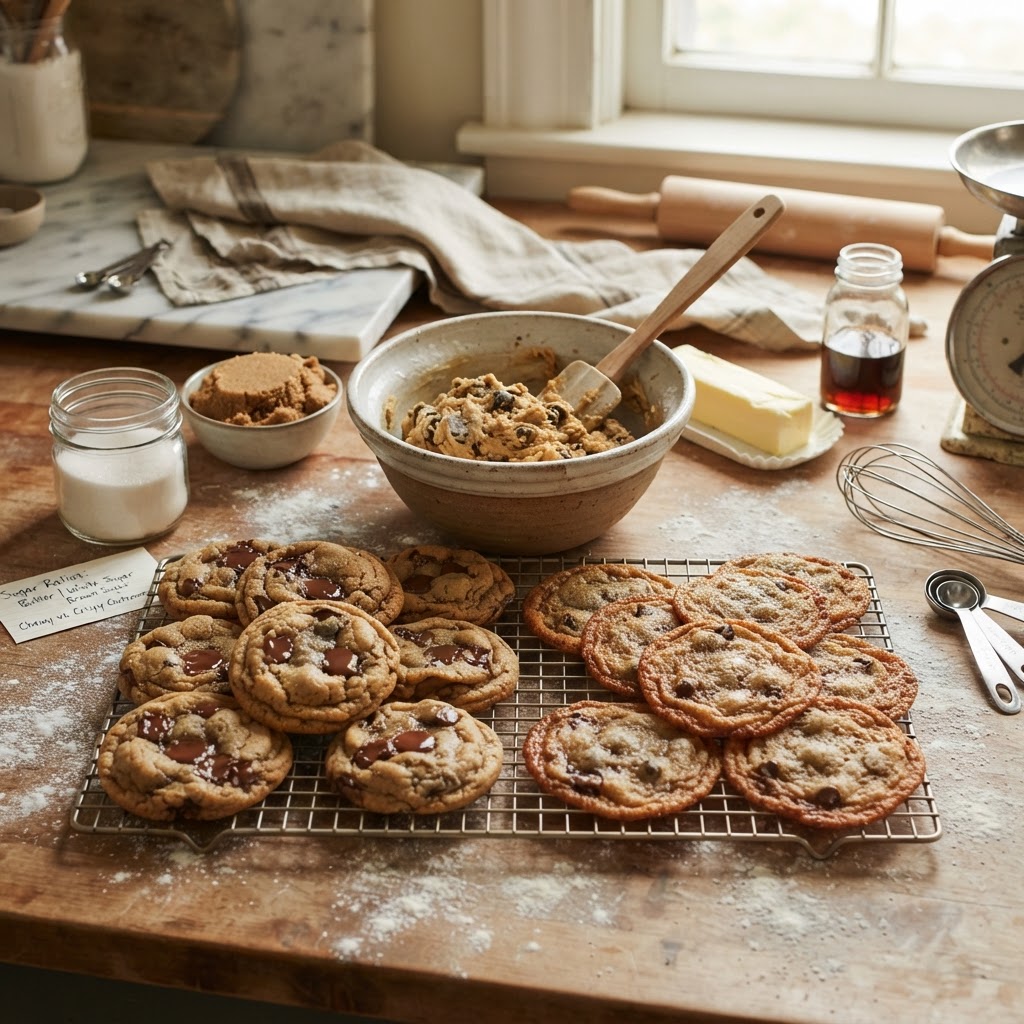 The Baker’s Guide to Sugar Ratios: Mastering Sweetener-to-Fat Percentages for Consistent Cookie Spread and Texture
