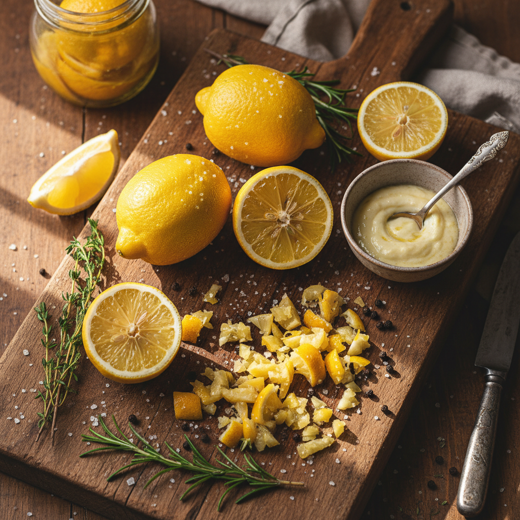 Harnessing the Power of Preserved Lemons: Elevate Your Dishes with a Zesty Twist