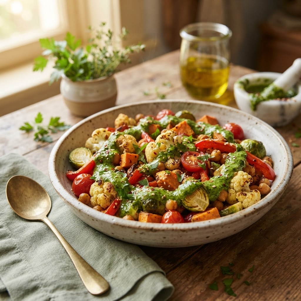 The Healthy Home Cook’s Guide to Nutrient-Dense Flavor Bomb Sauces: Elevating Vegetables with Low-Calorie Aromatics