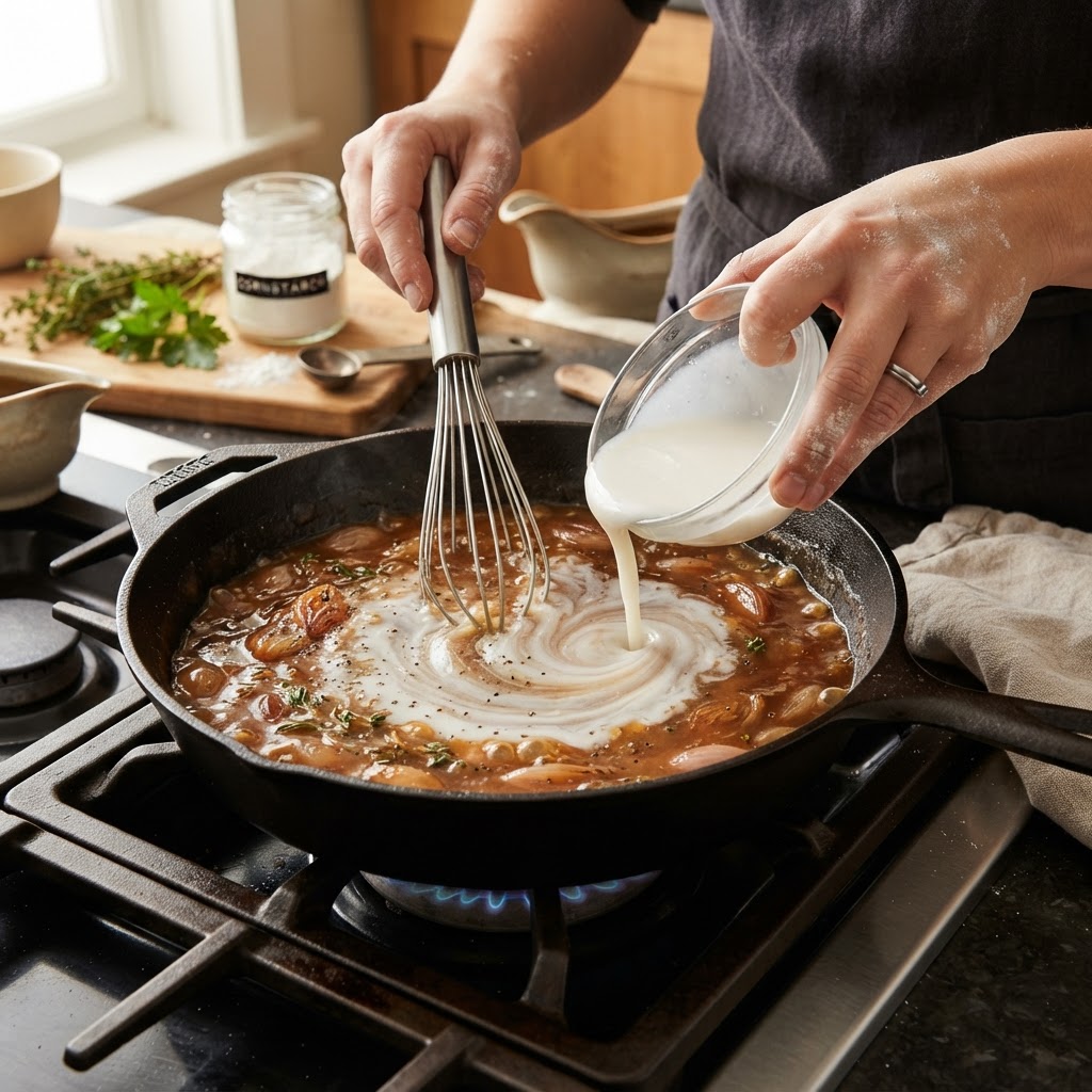 The Home Cook’s Guide to Slurry Integration: Mastering Starch-to-Liquid Ratios for Silky, Lump-Free Sauces and Gravies