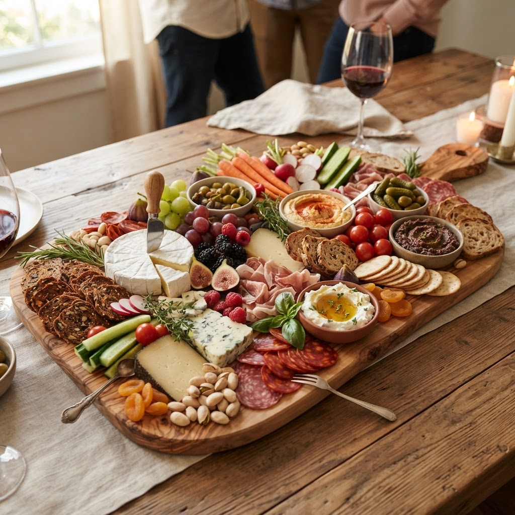 The Art of the "Interactive Grazing Board": Mastering Component Ratios and Textural Contrast for Effortless, High-Impact Entertaining