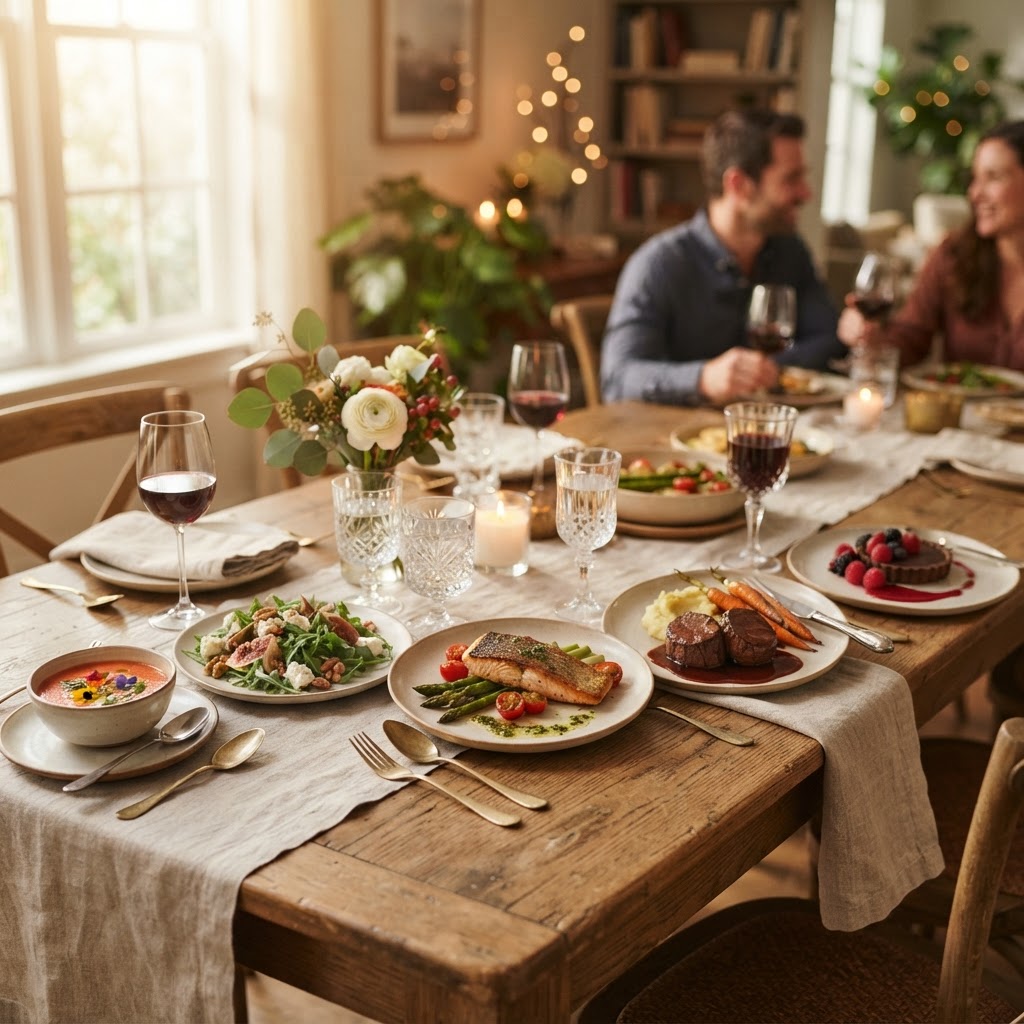 The Multi-Course Flow: How to Sequence Your Menu for a Seamless Dining Experience