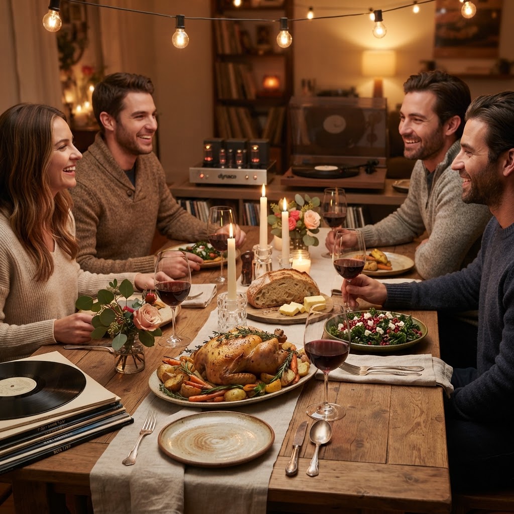 The Art of the "Acoustic" Dinner Party: Curating Playlists and Ambient Lighting for the Perfect Hosting Atmosphere