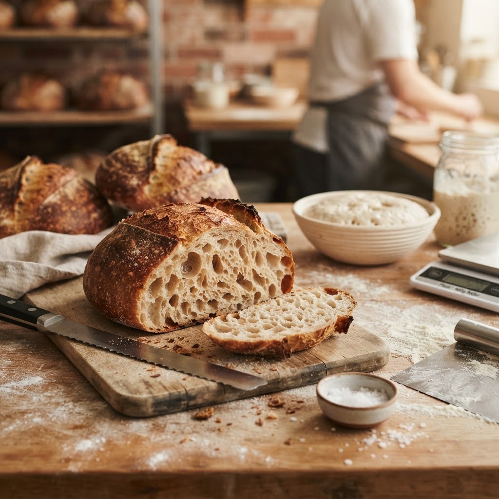 The Baker’s Guide to Hydration Percentages: Mastering Dough Consistency and Crumb Structure for Artisanal Loaves