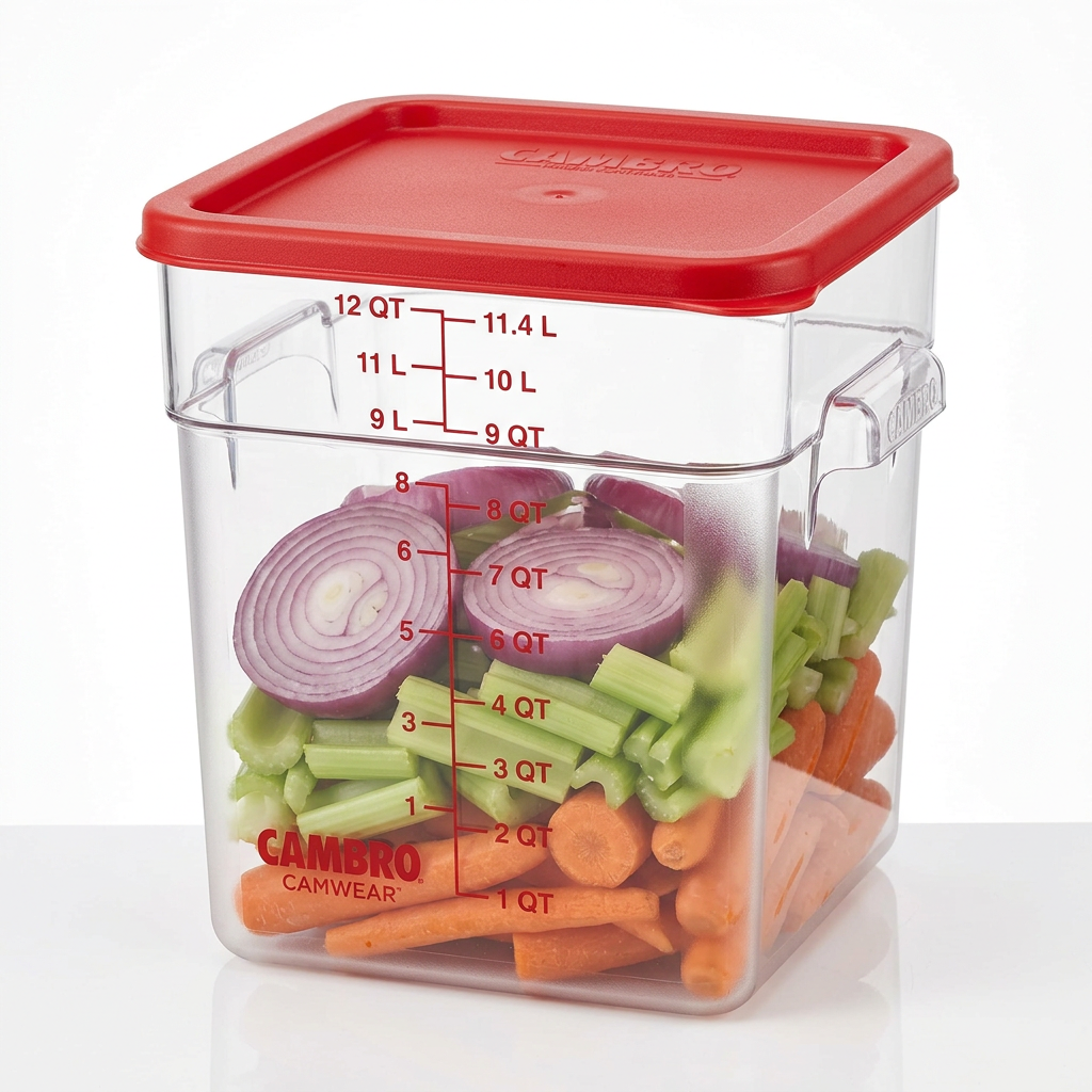 Cambro Food Storage Container 12qt Clear