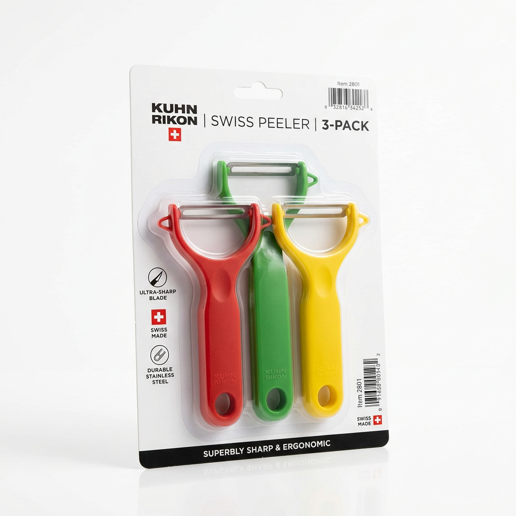 Kuhn Rikon Swiss Peeler 3-Pack