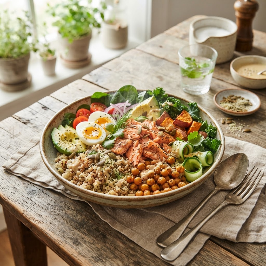 The Healthy Home Cook’s Guide to "Protein-Power Bowls": Mastering Grain-to-Green Ratios for Sustained Energy and Balanced Micronutrition