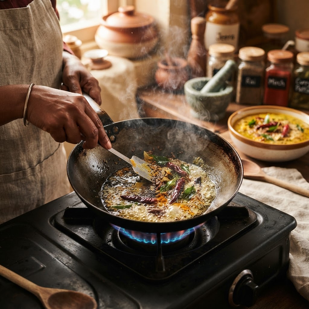 Beyond the Curry: Mastering the Subtle Art of Tempering Spices in Indian Cooking