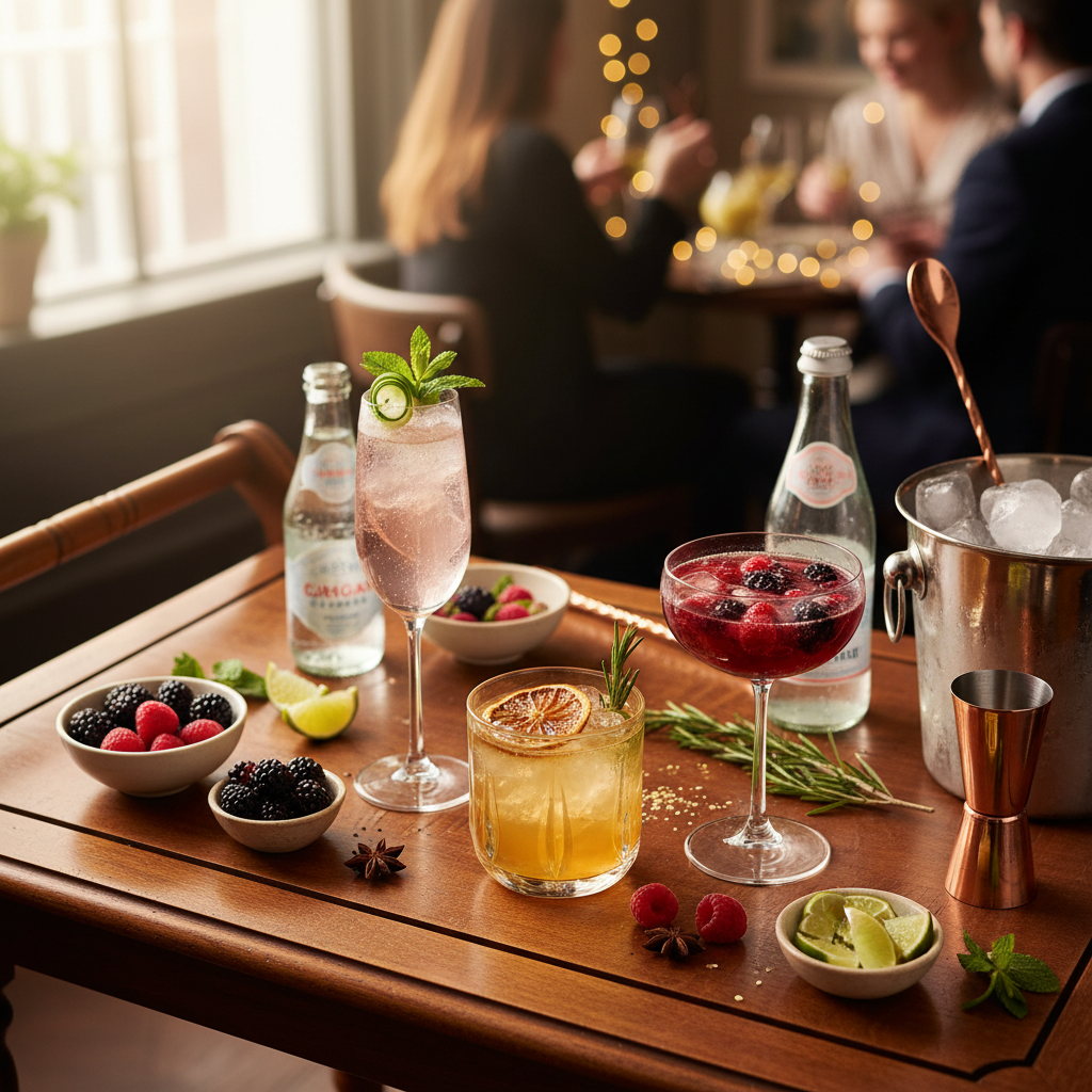 Sparkling Soirée: Crafting a Flavorful Mocktail Menu for Your Next Gathering