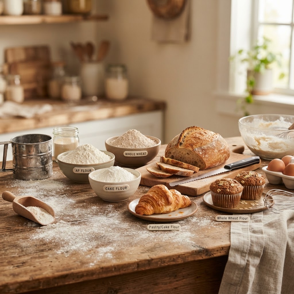 The Science of Starch: How to Choose the Right Flour for Every Type of Bake