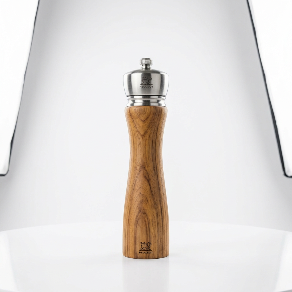 Peugeot Bali Teak Pepper Mill 9-inch