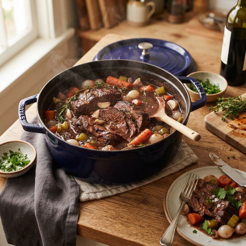 The Home Cook’s Guide to "Sear-and-Simmer" Braising: Mastering Liquid-to-Protein Ratios for Fall-Apart, Flavor-Packed One-Pot Meals
