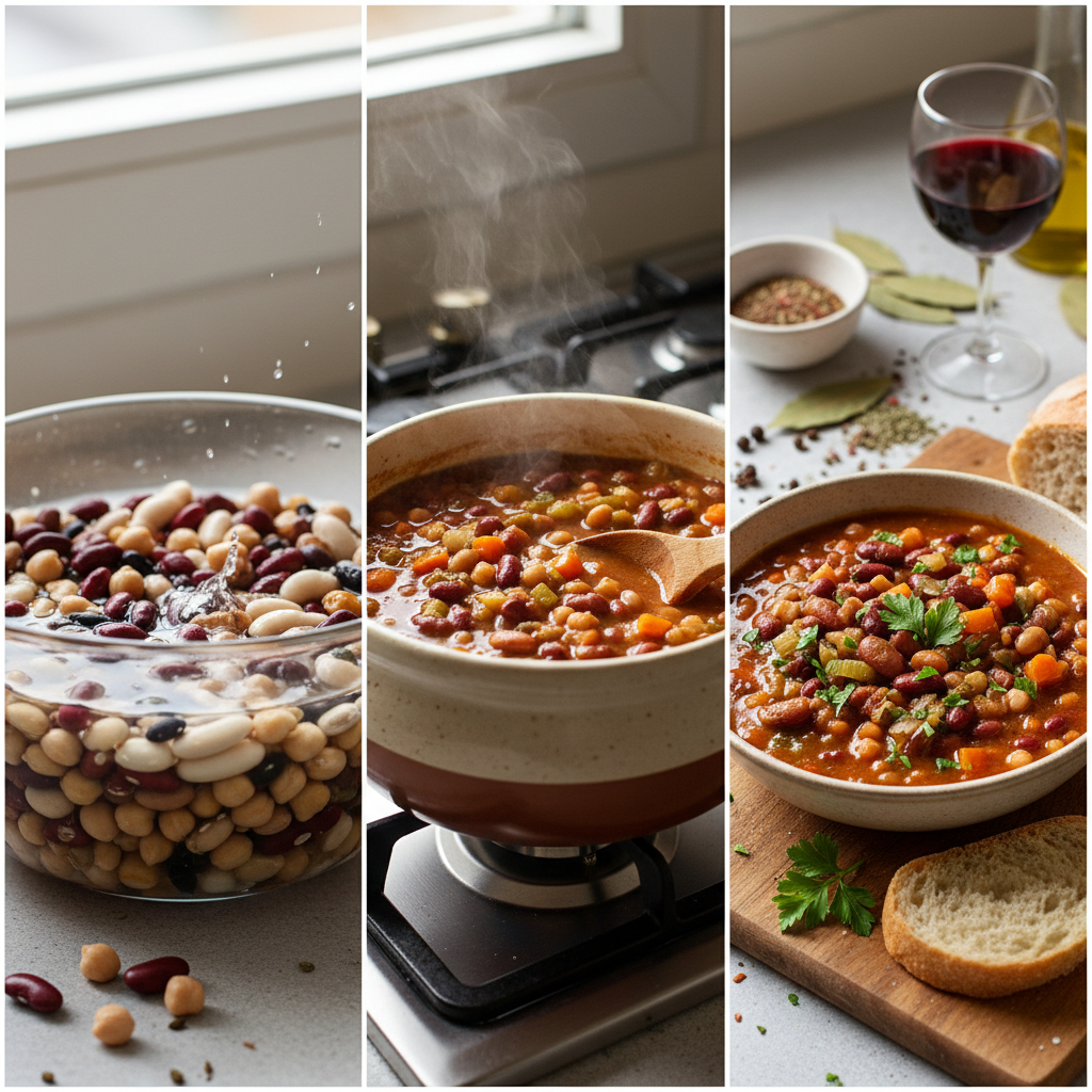 Essential Techniques for Cooking with Dried Beans: From Soaking to Flavorful Dishes