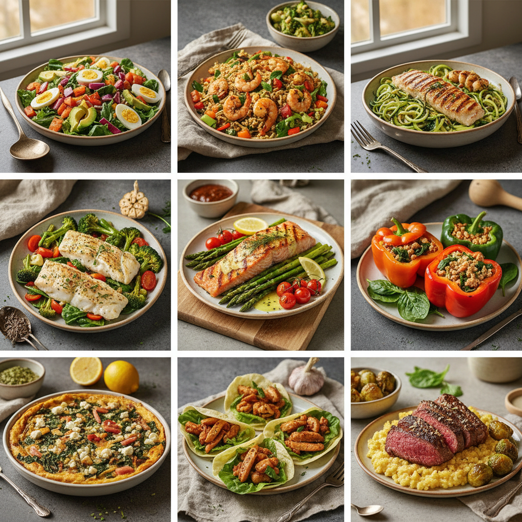 10 Delicious and Nutritious Low-Carb Dinner Recipes That Make Healthy Eating Easy