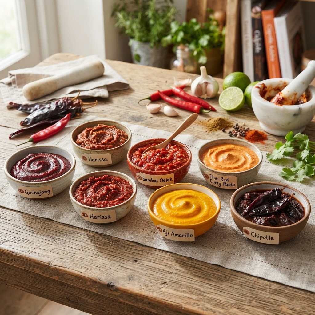 The Home Cook’s Guide to Chili Paste Varieties: Mastering Heat, Depth, and Flavor Profiles for Global Bases
