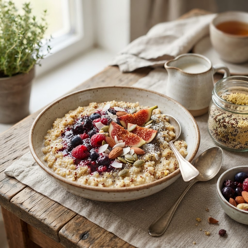 The Healthy Home Cook’s Guide to "Pseudocereal Porridge": Mastering Grain-to-Liquid Ratios for Fiber-Rich, Sustained-Energy Breakfasts