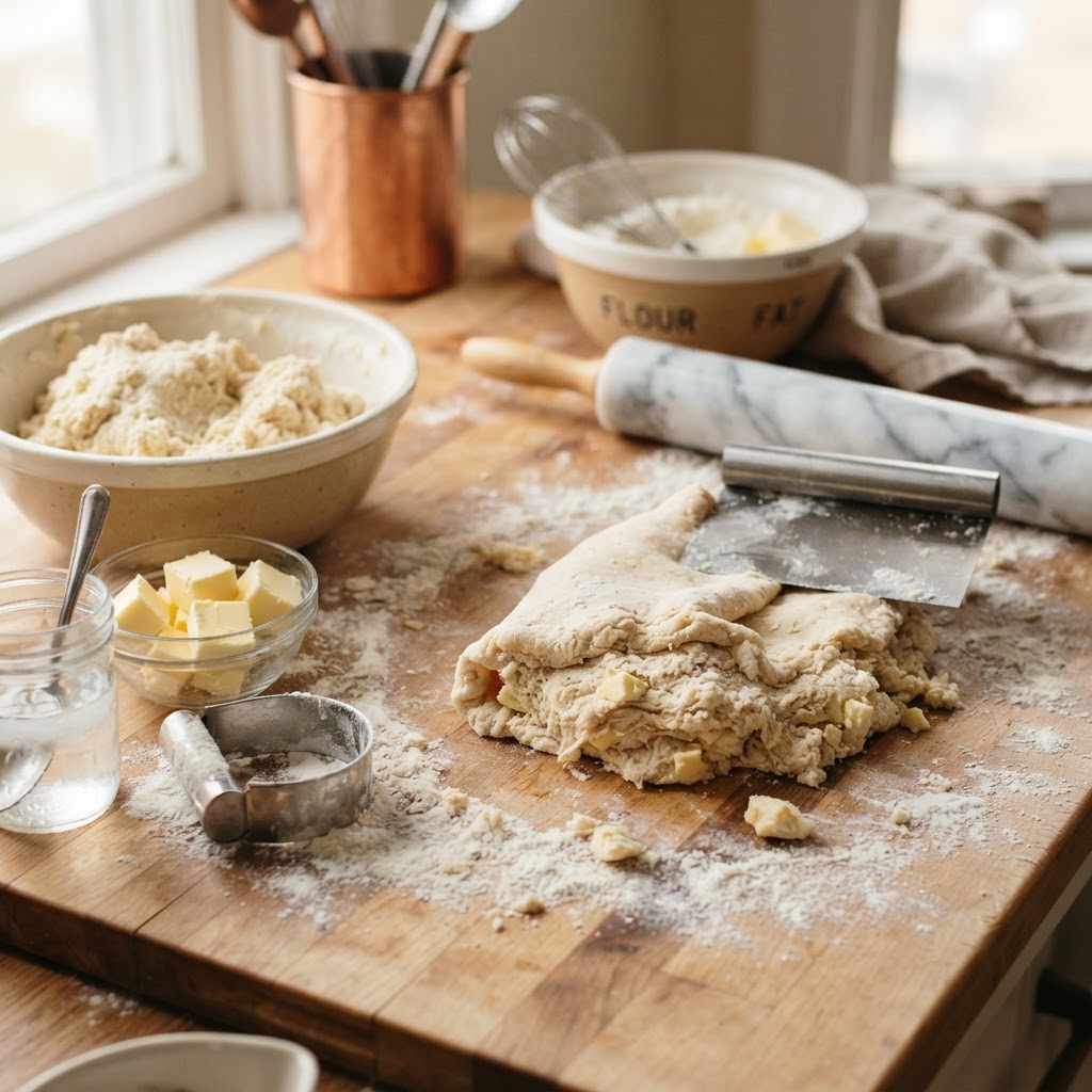 The Precision of Pastry: A Home Cook’s Guide to Mastering Flour-to-Fat Ratios for Flaky Crusts