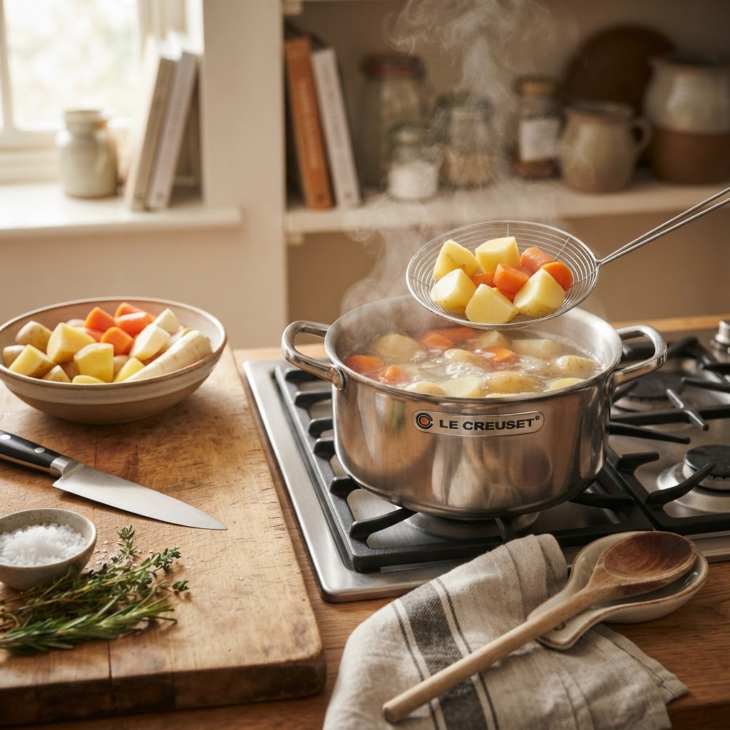 The Home Cook’s Guide to Par-Boiling: Mastering Pre-Cook Techniques for Perfectly Textured Potatoes and Root Vegetables