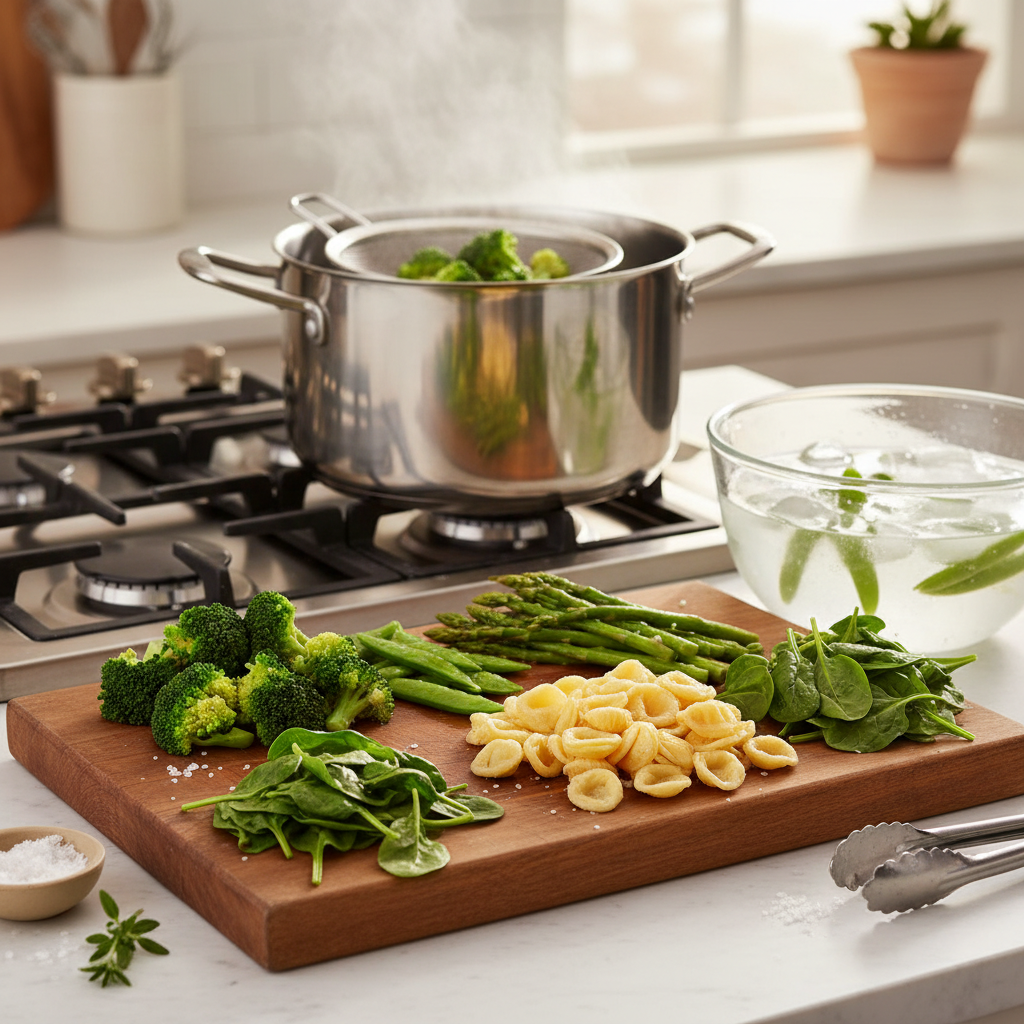 The Essential Guide to Mastering the Art of Blanching: Techniques for Perfect Vegetables and Pasta