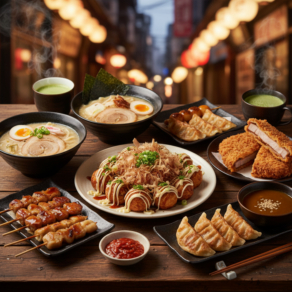 A Flavorful Exploration of Japanese Street Food: Must-Try Dishes and Recipes for Home Cooks