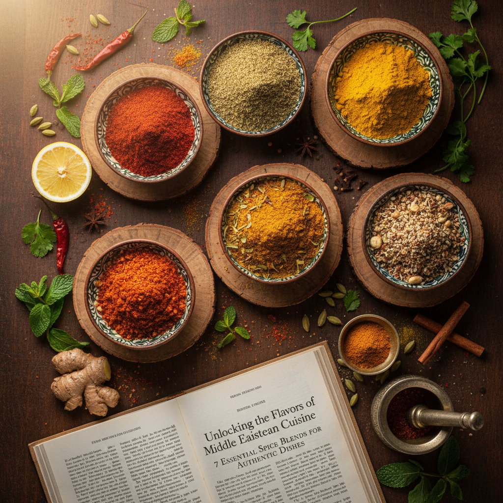 Unlocking the Flavors of Middle Eastern Cuisine: 7 Essential Spice Blends for Authentic Dishes