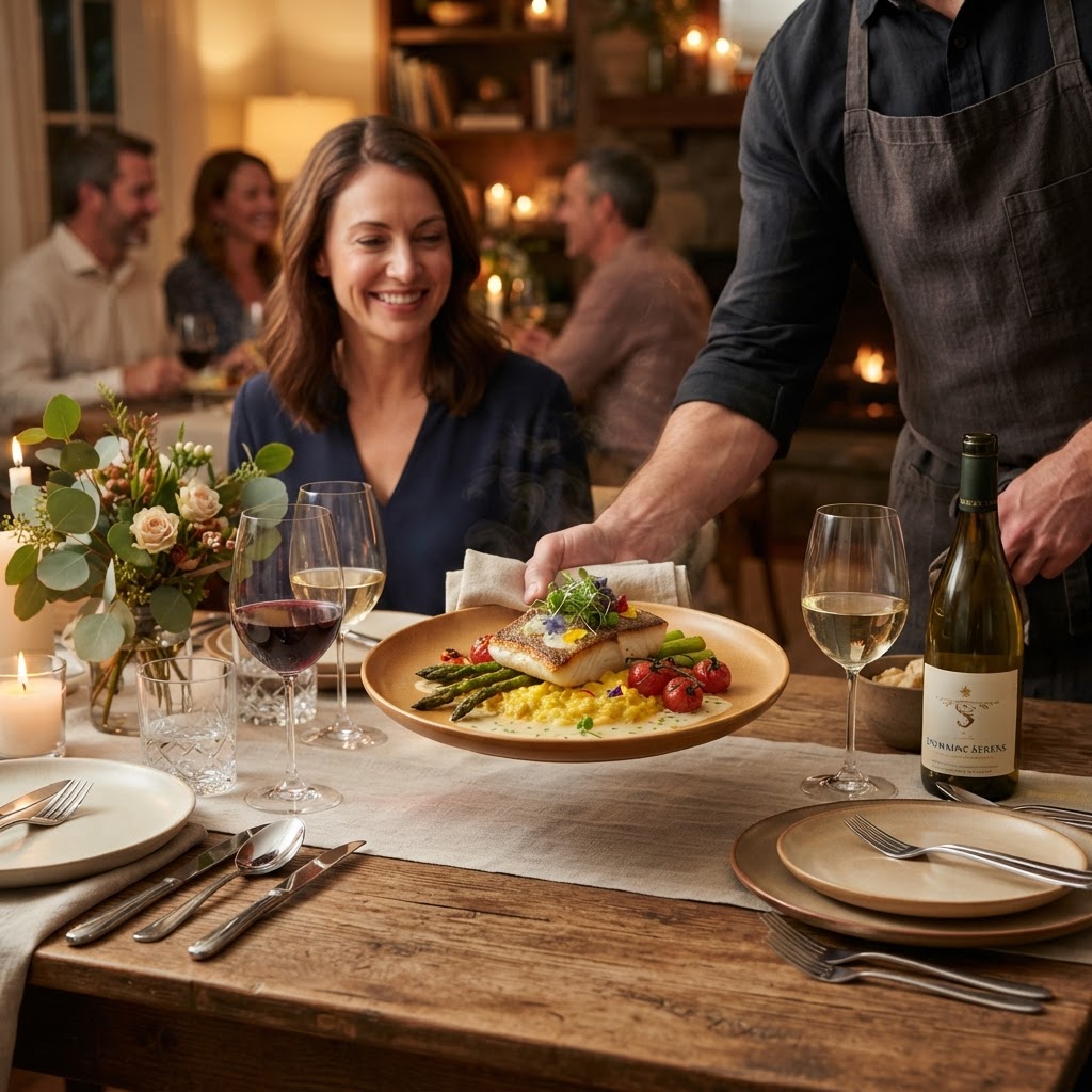 The Art of the "Plated-to-Table" Arrival: Mastering Warming Ratios and Finishing Touches for Restaurant-Style Dinner Party Service