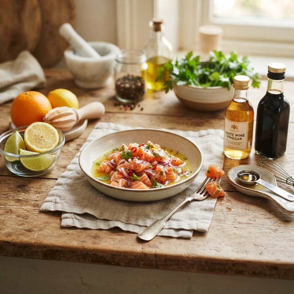 The Home Cook’s Guide to Acidulation: Mastering Citrus and Vinegar Ratios for Brightening Flavors and Tenderizing Proteins