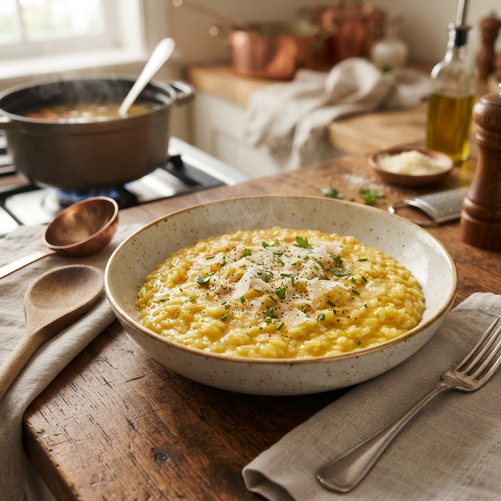 The Home Cook’s Guide to Italian Risotto: Mastering Toasting and Starch Release for Perfectly Creamy, Al Dente Results