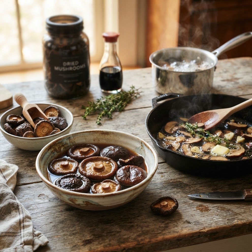 The Home Cook’s Guide to Umami-Rich Mushrooms: Mastering Rehydration Ratios and Sautéing Techniques for Deep, Savory Flavor Foundations