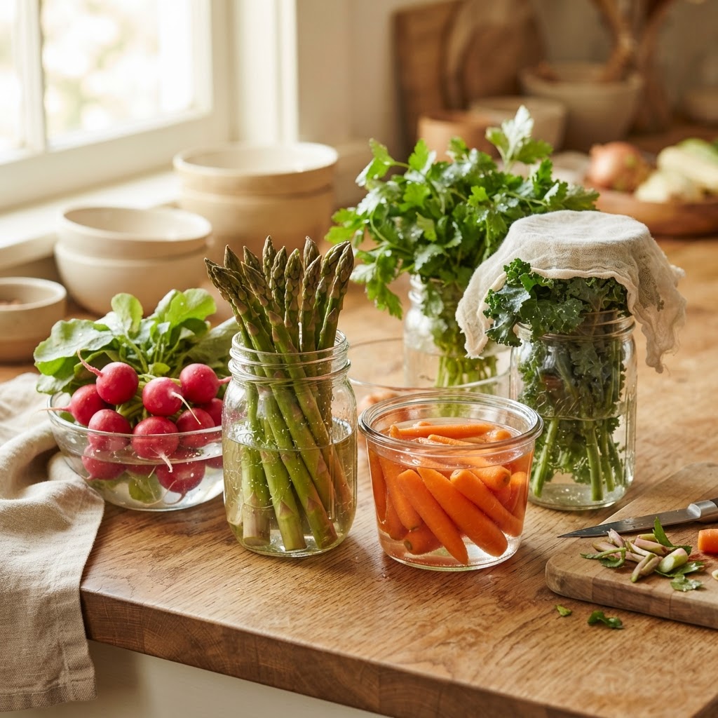 The Home Cook’s Guide to Hydration: Mastering Water-to-Produce Ratios for Perfectly Crisp and Vibrant Vegetable Storage