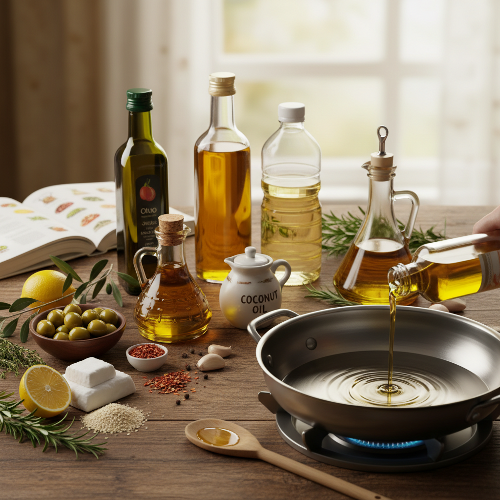 How to Choose and Use Essential Cooking Oils: A Guide for Home Cooks