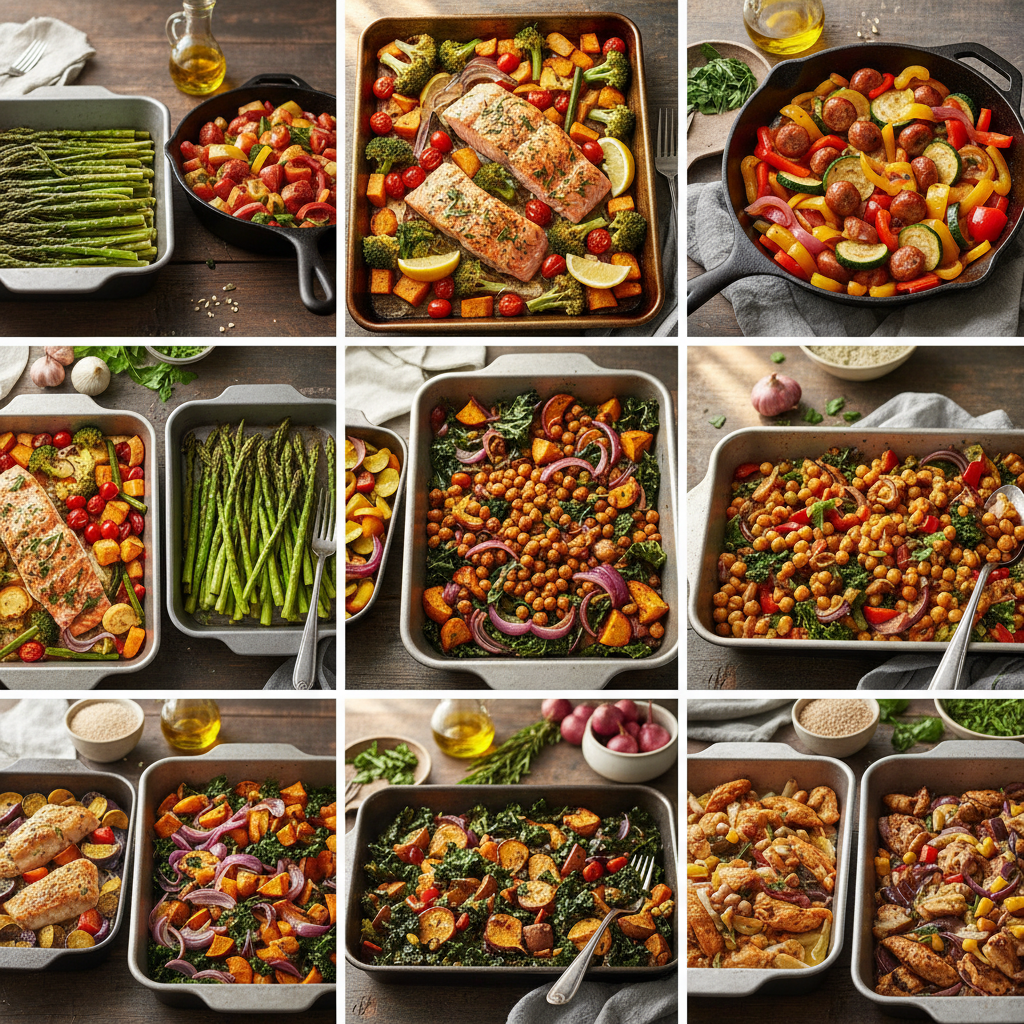 Revamp Your Dinner: 10 Nutrient-Dense, One-Pan Meals That Make Healthy Eating Effortless
