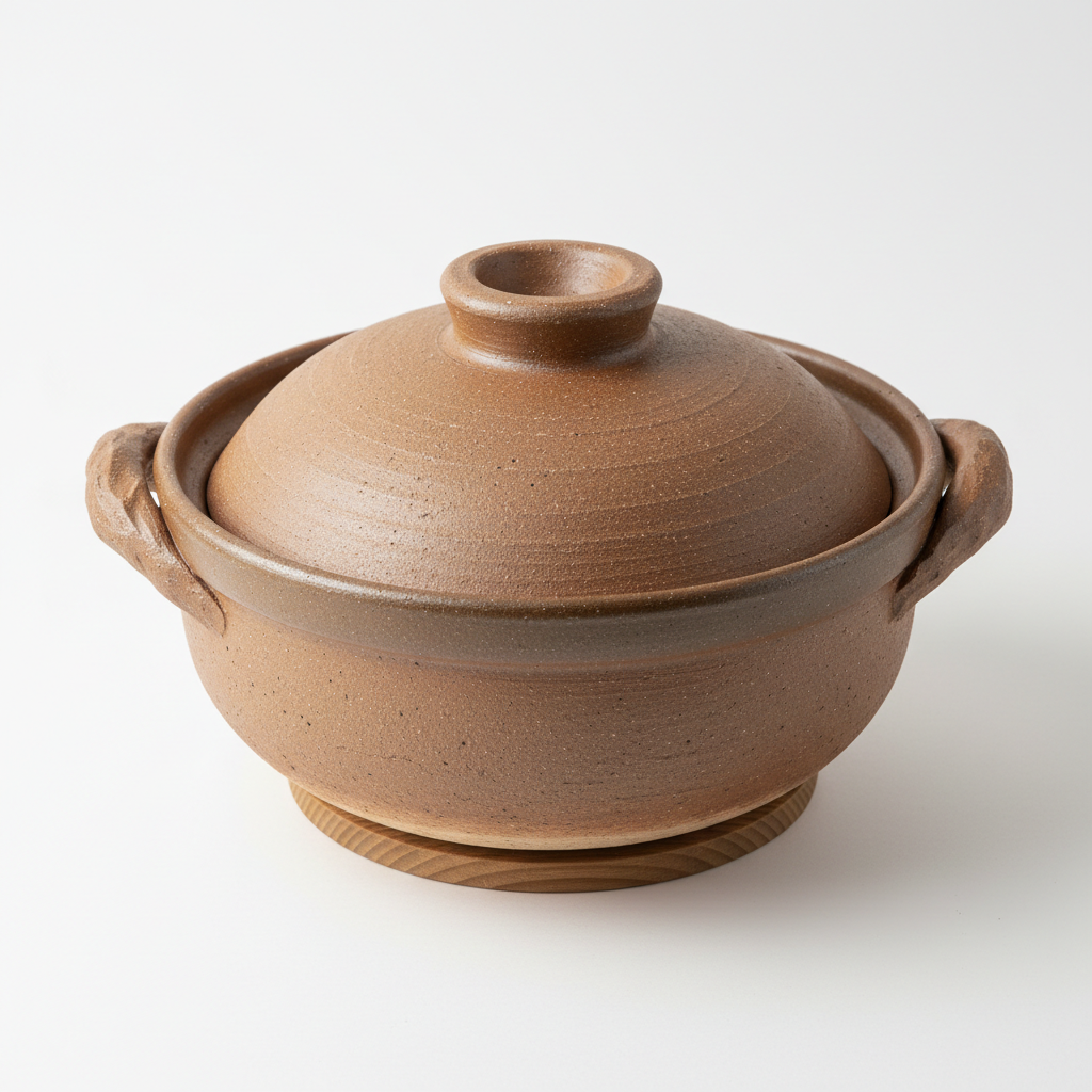 Japanese Donabe Clay Pot 9.5-inch