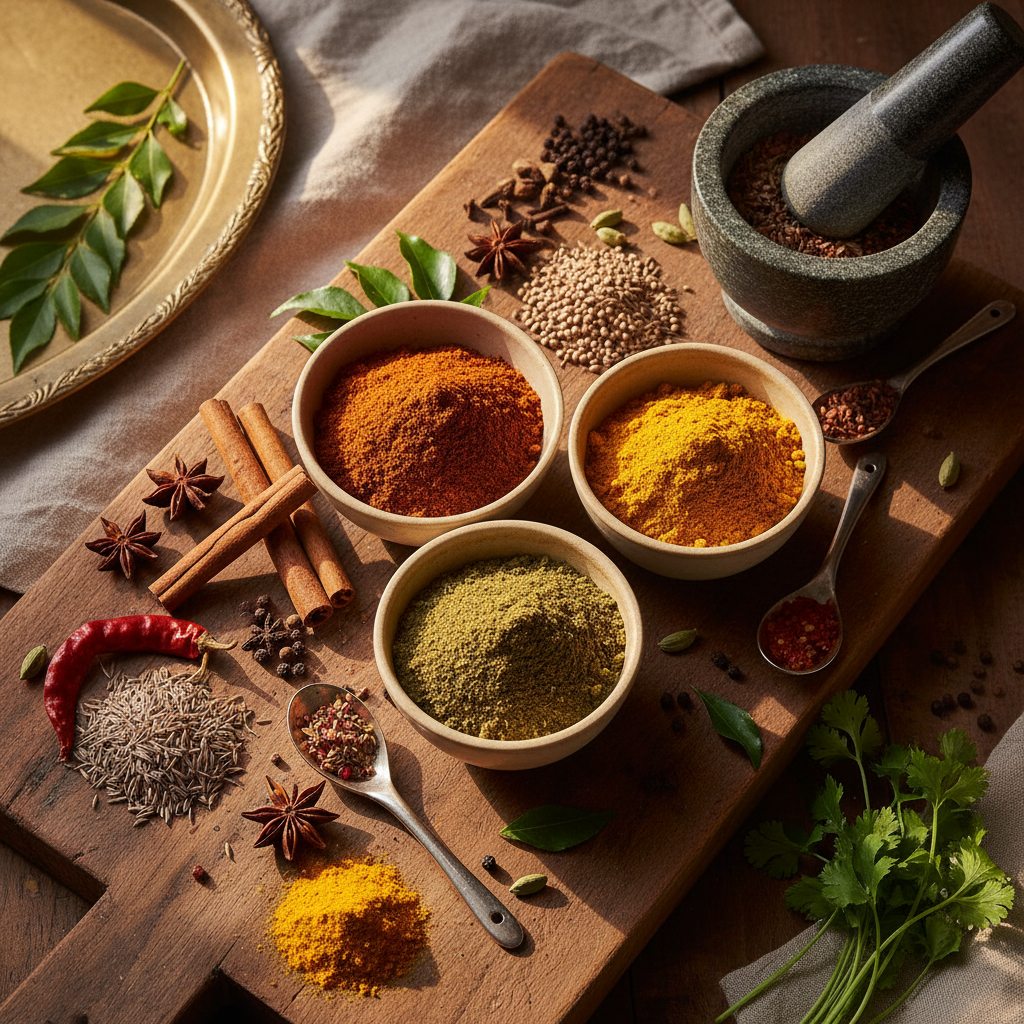 Crafting the Perfect Spice Blend: A Journey Through Authentic Indian Masalas