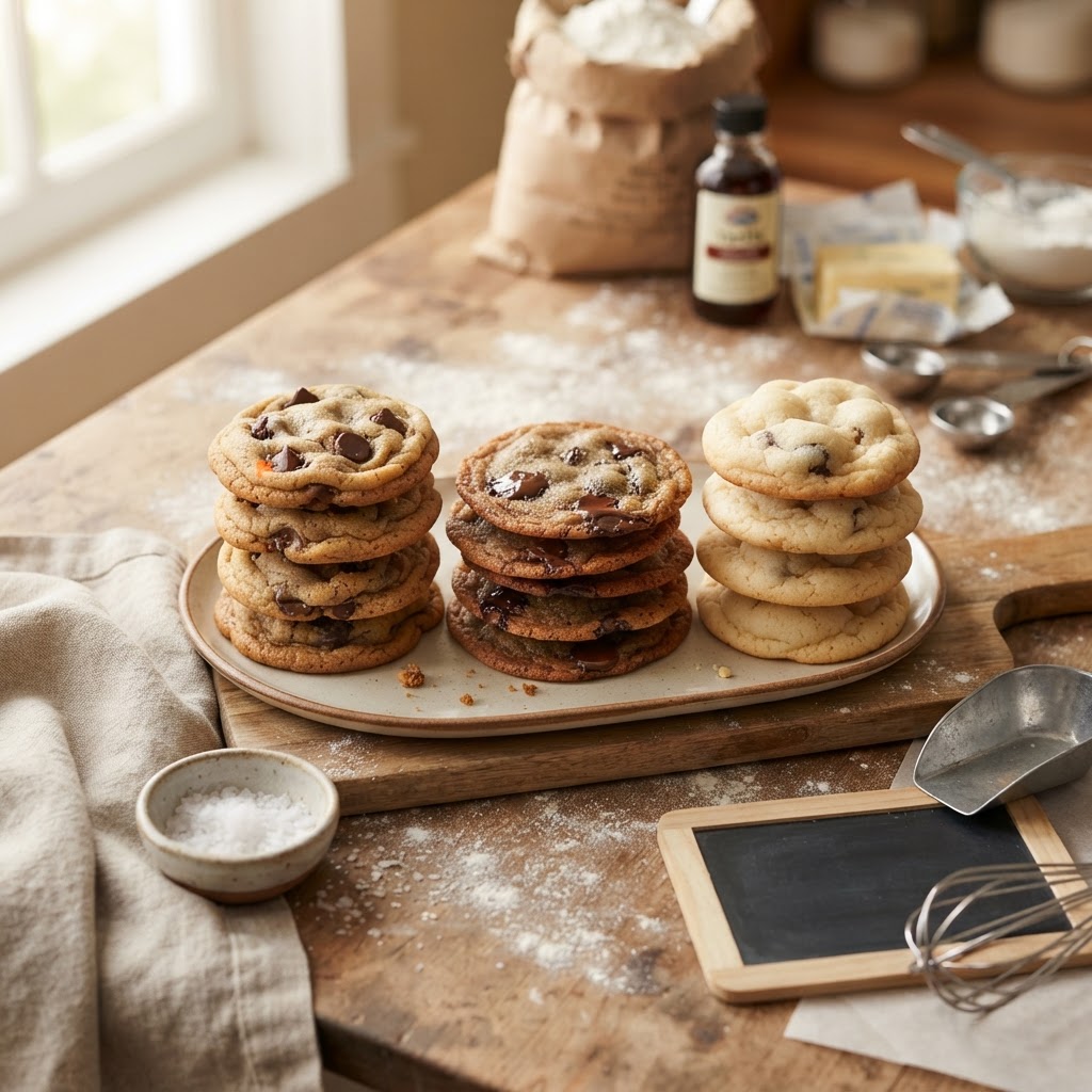 The Baker’s Cheat Sheet: How Fats, Temperatures, and Ratios Change Your Cookie Texture
