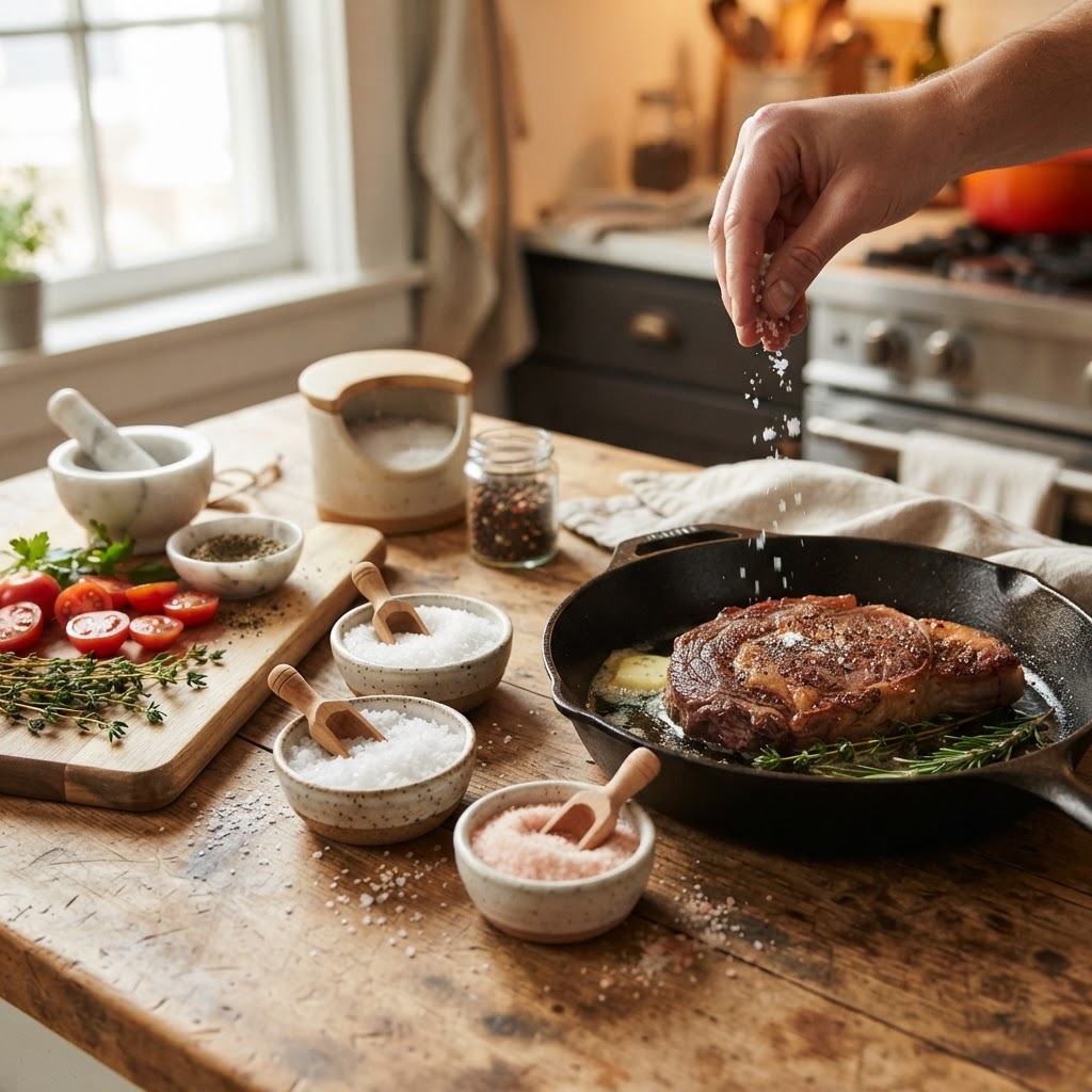 The Home Cook’s Guide to Salt: Understanding Types, Timing, and How to Season Like a Pro