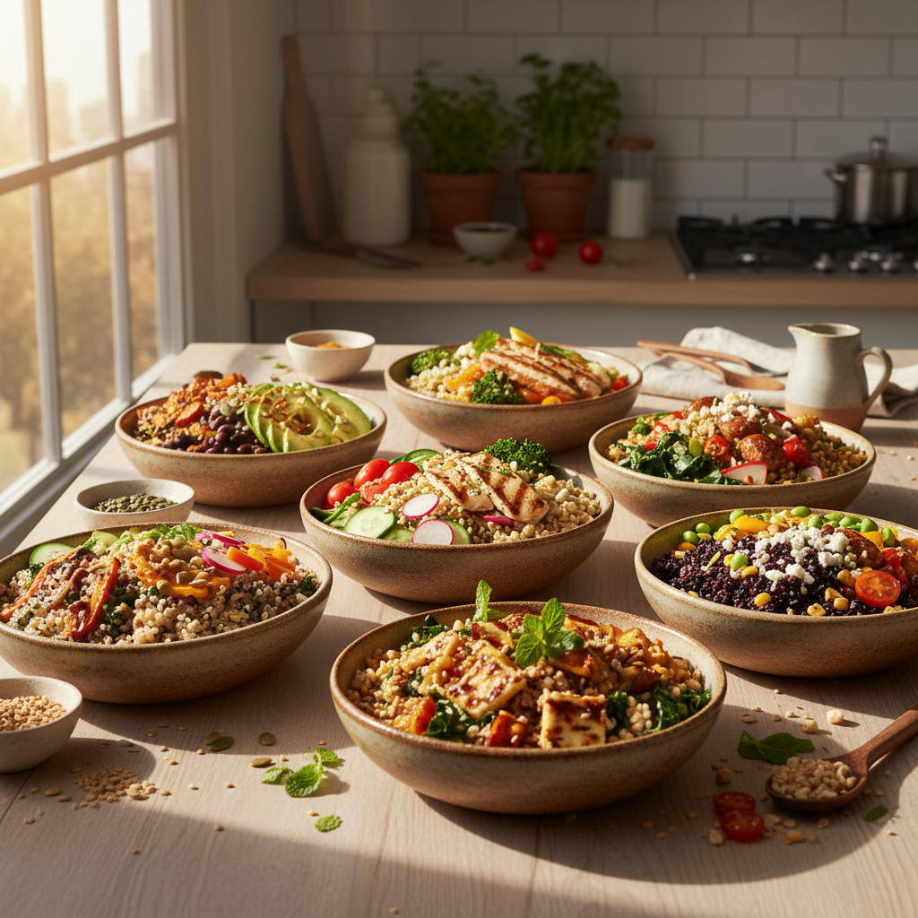7 Delicious and Nutritious Grain Bowl Recipes to Energize Your Week