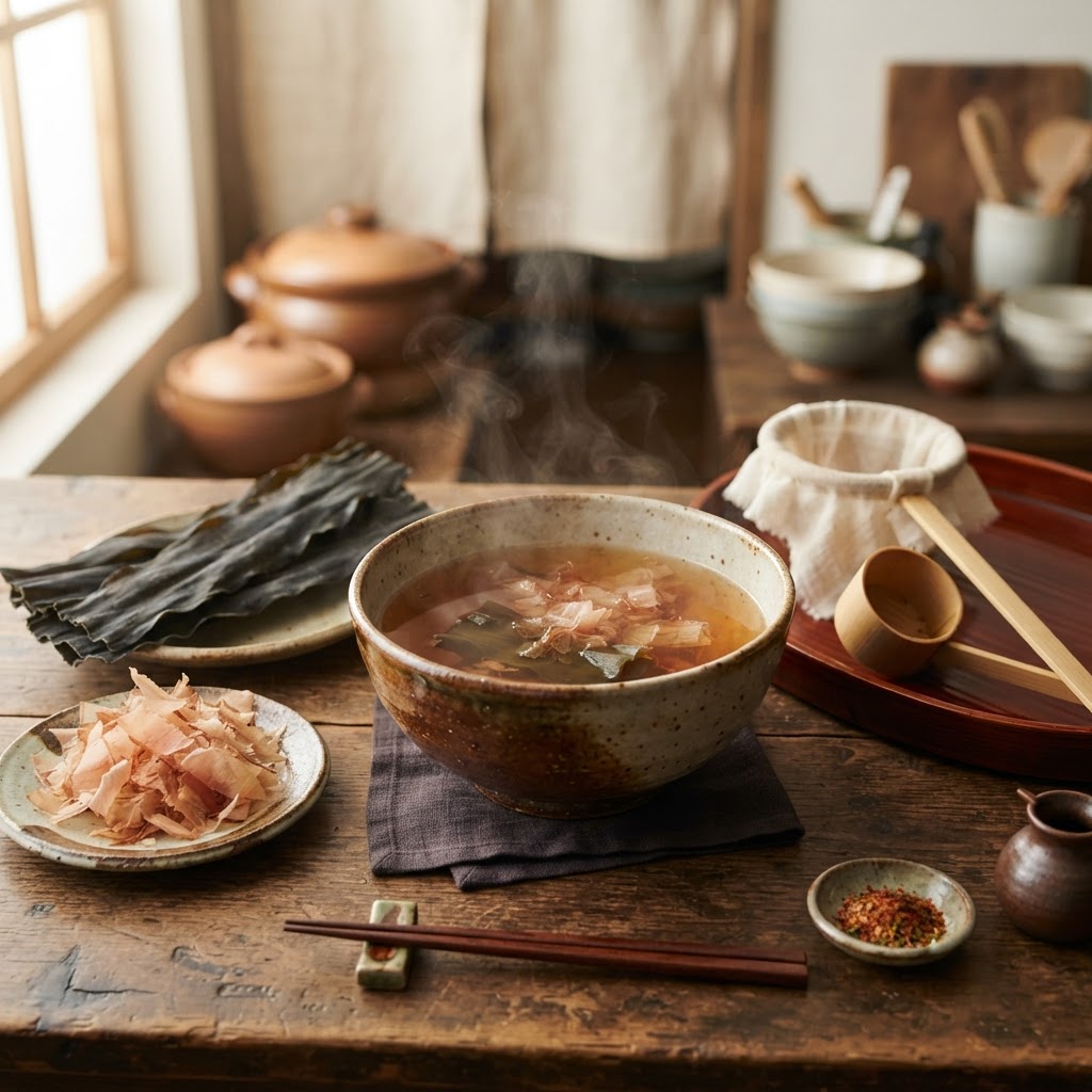 The Home Cook’s Guide to Japanese Dashi: Mastering the Umami-Rich Foundation of Miso, Noodles, and Simmered Dishes